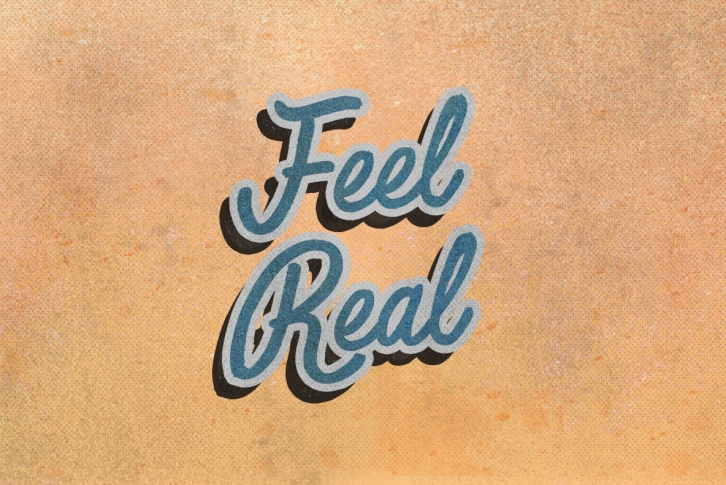 Feel Real Font Font Download