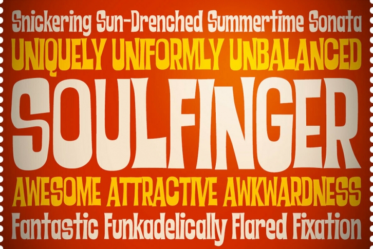 Soulfinger PB Font Font Download