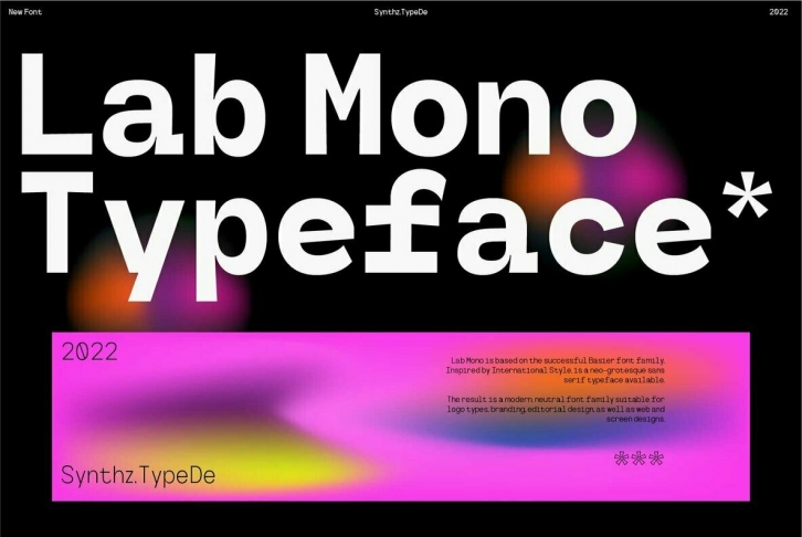 Lab Mono Font Font Download