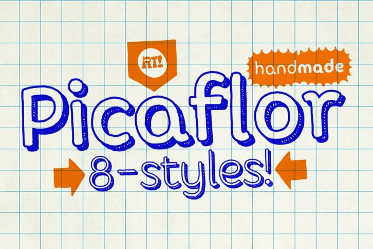 Picaflor Handmade Font Font Download