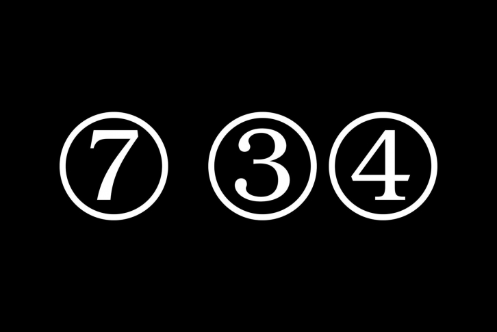 Numerals Font Font Download