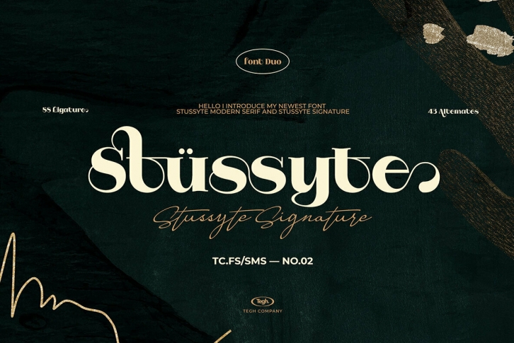 Stussyte Duo Font Download