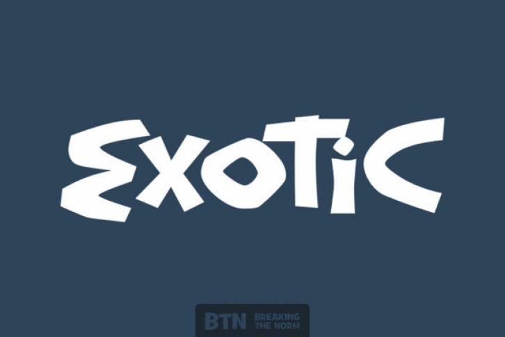 Exotic Island Font Font Download