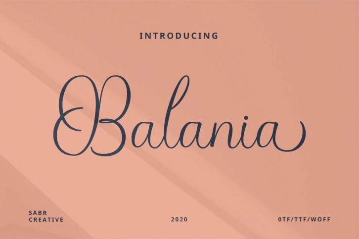 Balania Font Font Download