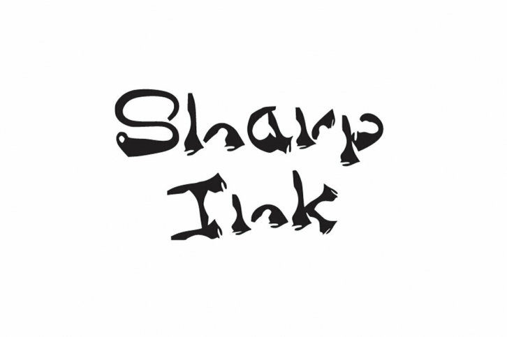 Sharp Ink Font Font Download