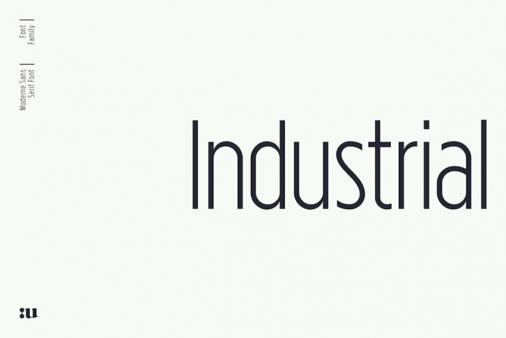 Industrial Sans Font Font Download