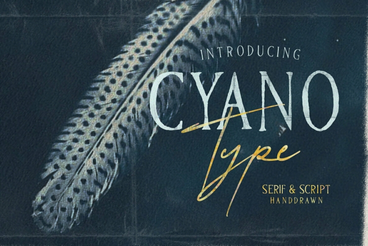 Cyanotype Font Font Download