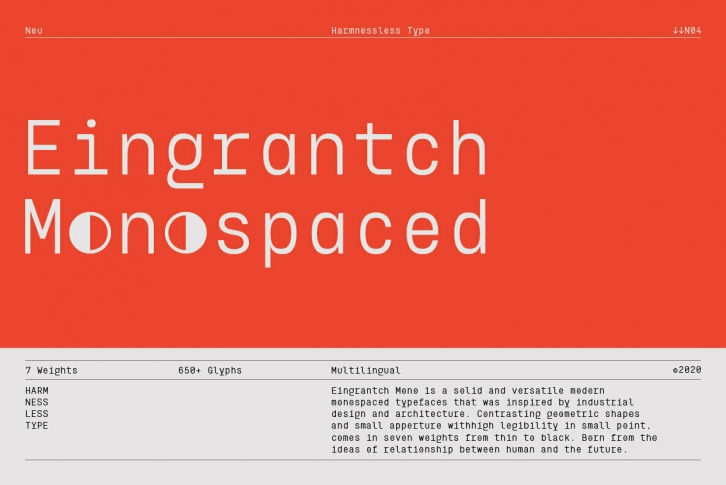 Eingrantch Mono Font Font Download