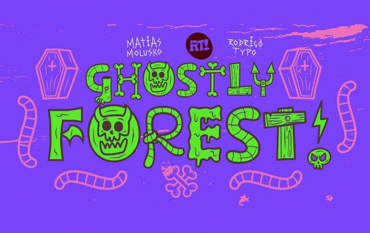 Ghostly Forest Font Font Download