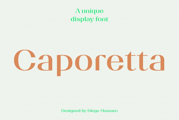 Caporetta Font Font Download