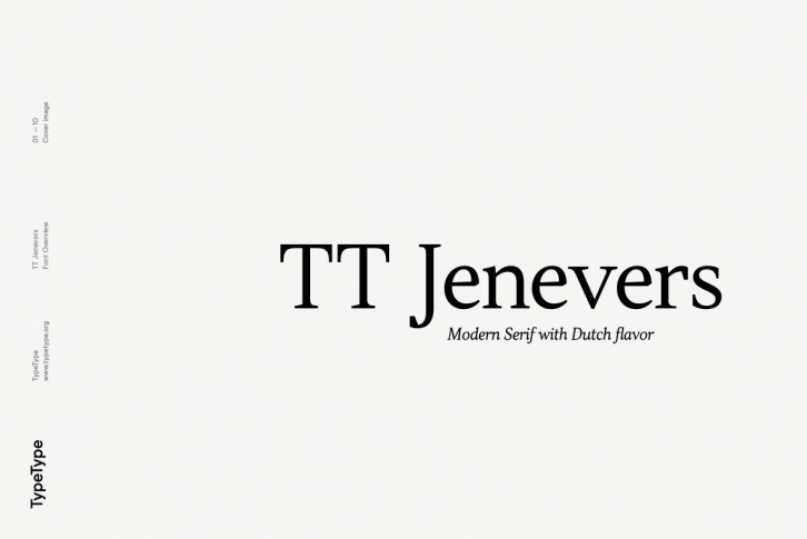 TT Jenevers Font Font Download