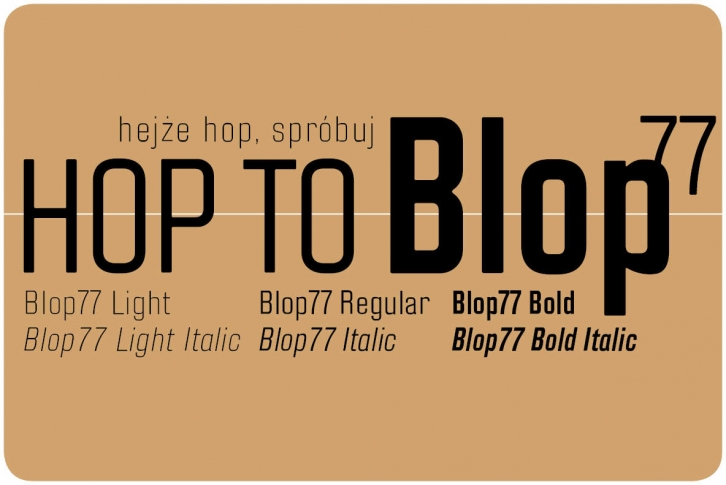 Blop77 Font Font Download