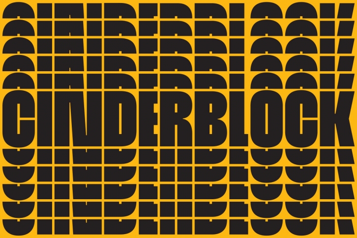 Cinderblock Font Font Download