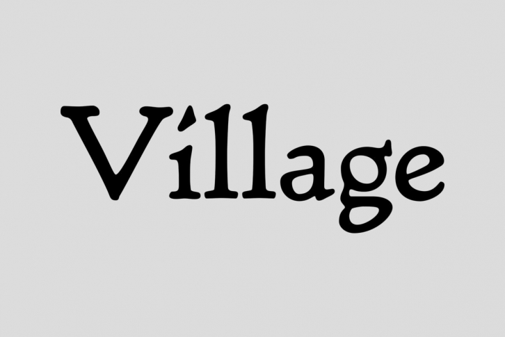 LTC Village Font Font Download