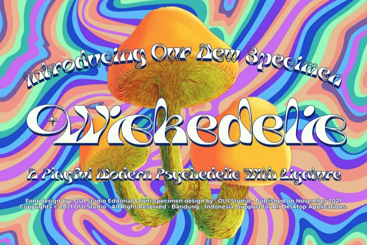 Wickedelic Font Font Download