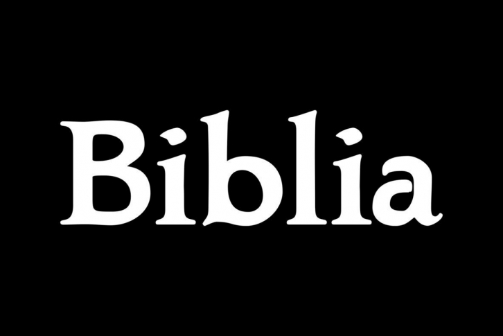 Biblia Font Font Download