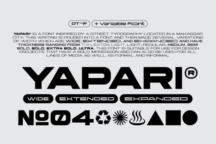 Yapari Font Font Download