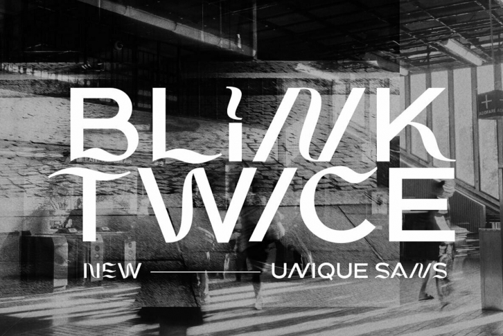 Blink Twice Font Font Download