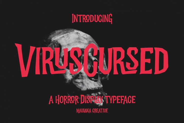 Virus Cursed Font Font Download