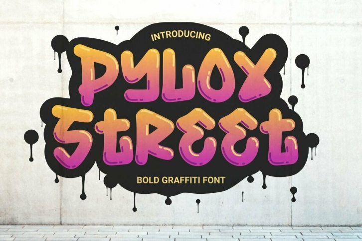 Pylox Street Font Font Download