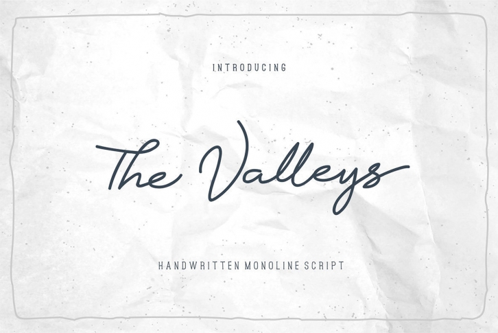 The Valleys Script Font Font Download