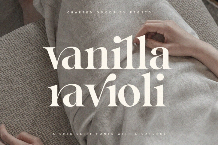 Vanilla Ravioli Font Font Download