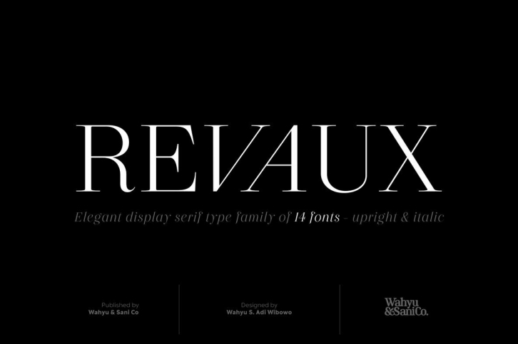 Revaux Font Font Download