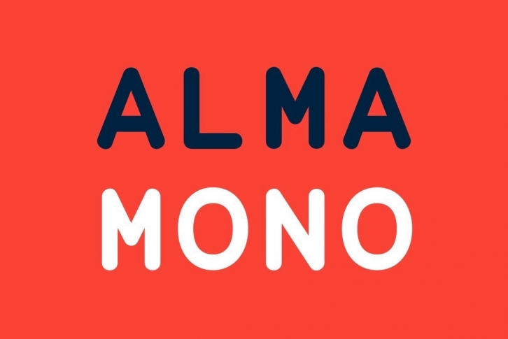 Alma Mono Font Font Download