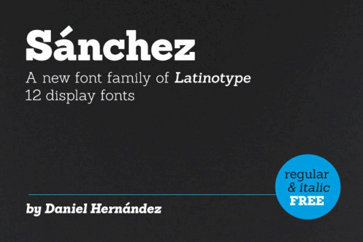 Sanchez Font Font Download