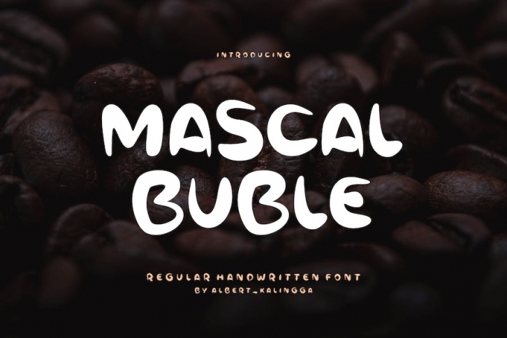 Mascal Buble Font Download