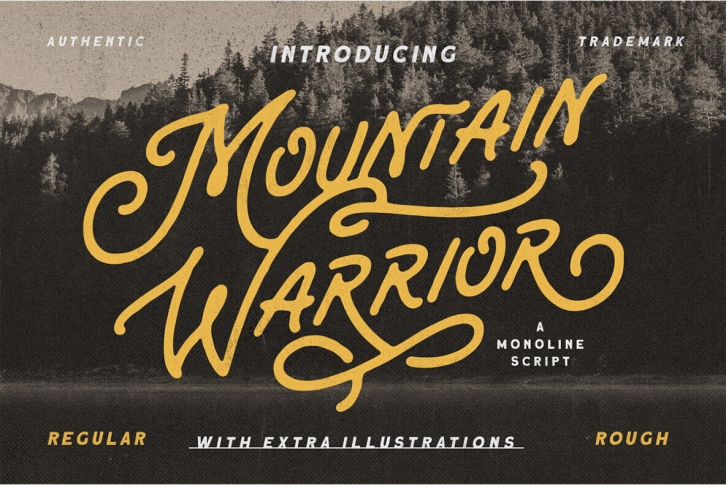 Mountain Warrior Font Font Download