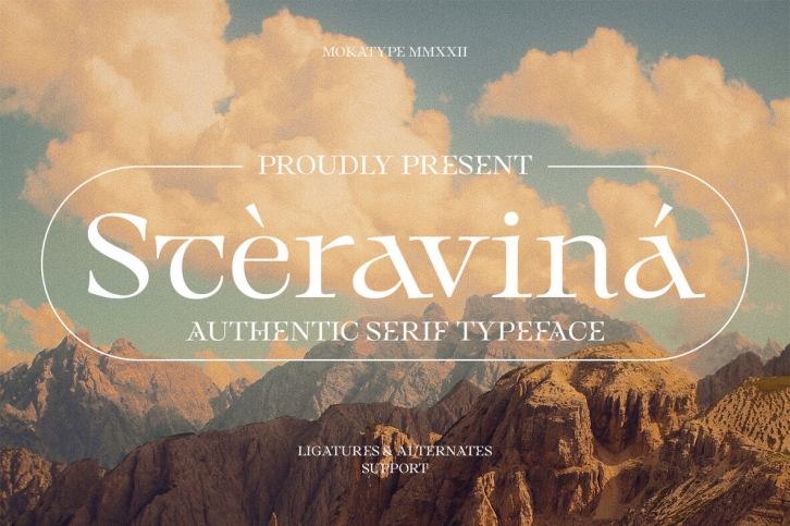 Steravina Font Font Download