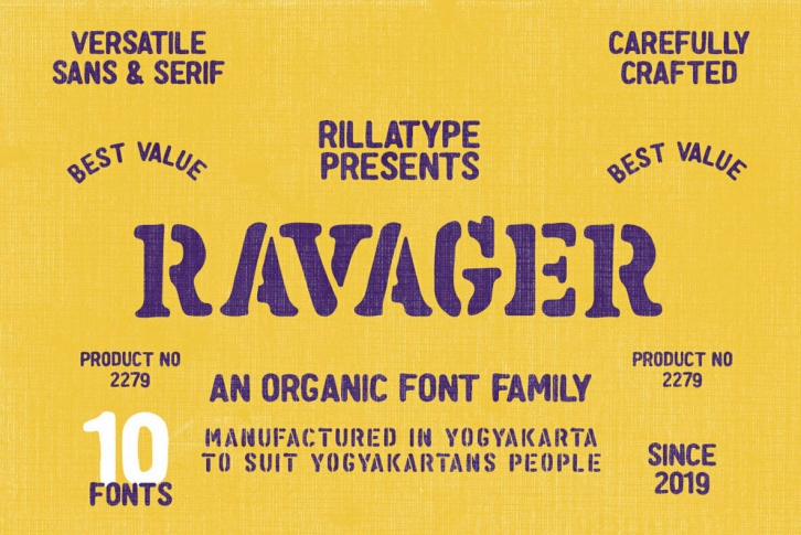 Ravager Font Font Download