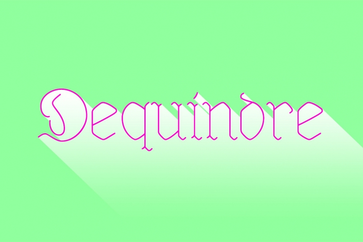 Dequindre Font Font Download