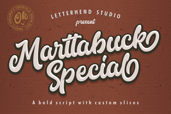 Marttabuck Script Font Font Download