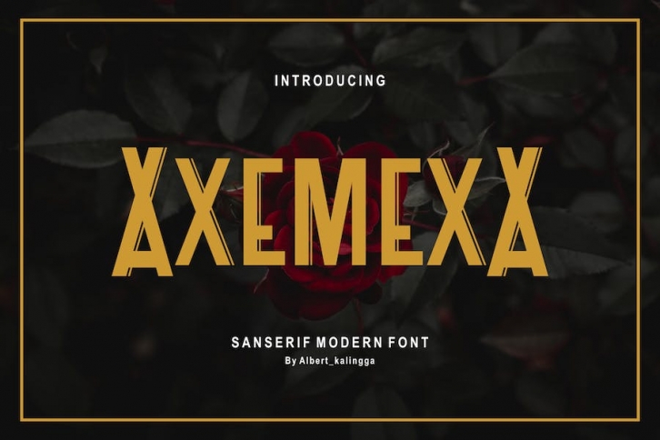 Axemexa Font Download
