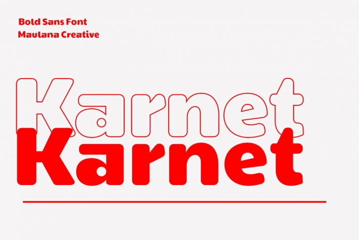 Karnet Font Font Download