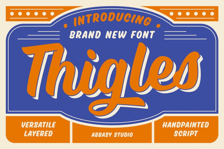 Thigles Font Font Download