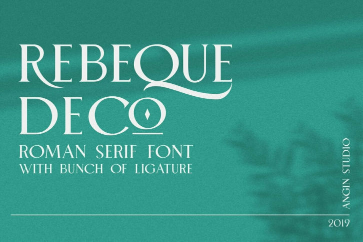 Rebeque Deco Font Font Download