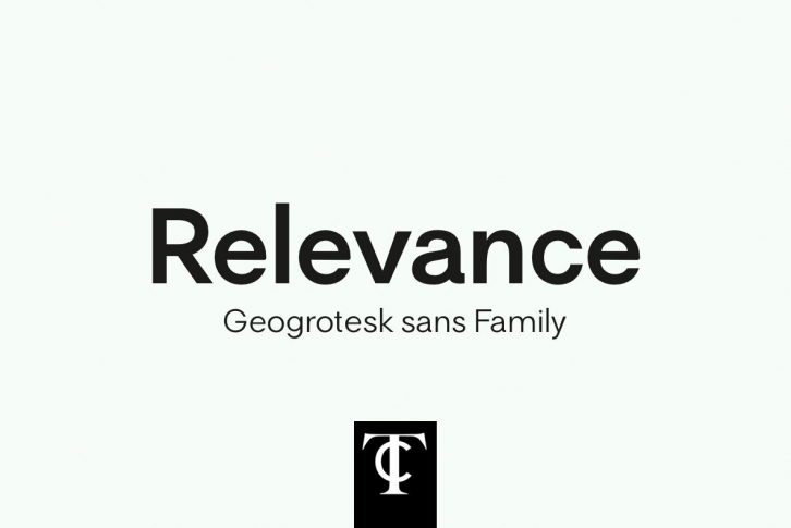 Relevance Font Font Download