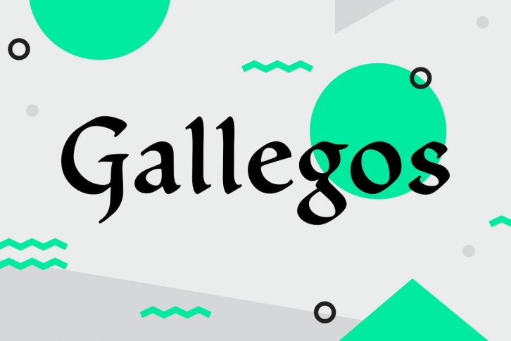 Gallegos Pro Font Font Download