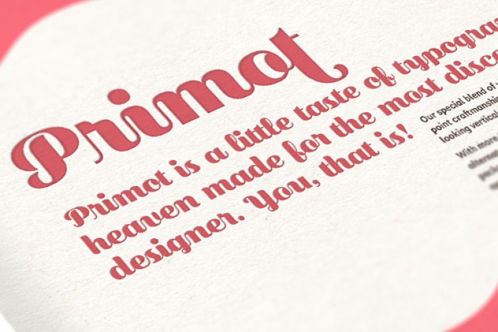 Primot Font Font Download