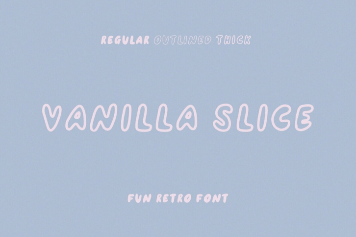 Vanilla Slice Font Font Download