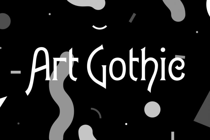 Art Gothic Font Font Download