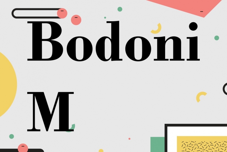 Bodoni M Font Font Download