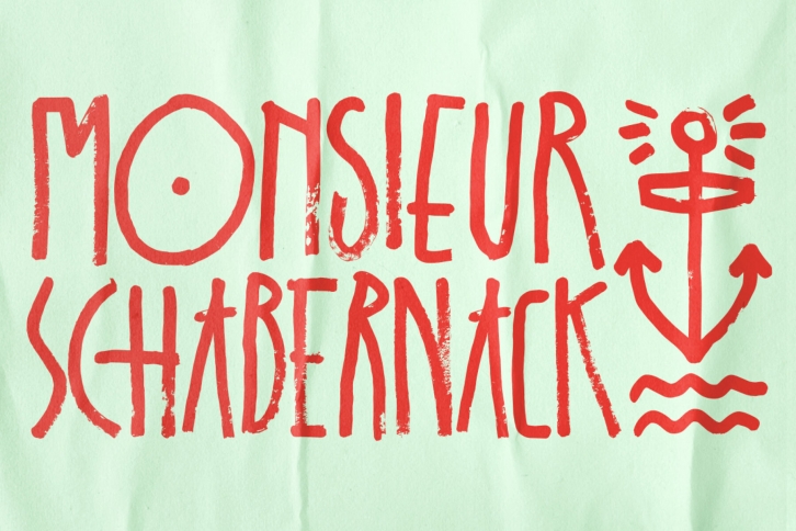 Schabernack One Font Font Download