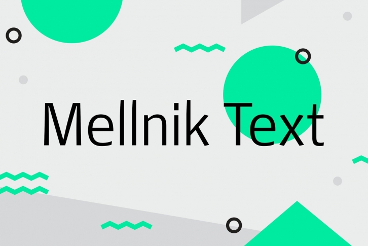 Mellnik Text Font Font Download