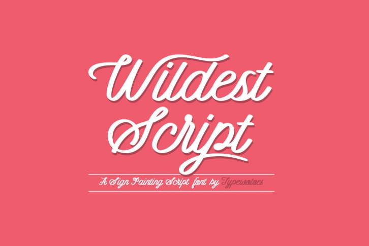 Wildest Script Font Font Download