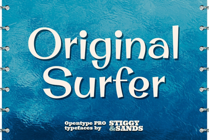 Original Surfer Pro Font Font Download