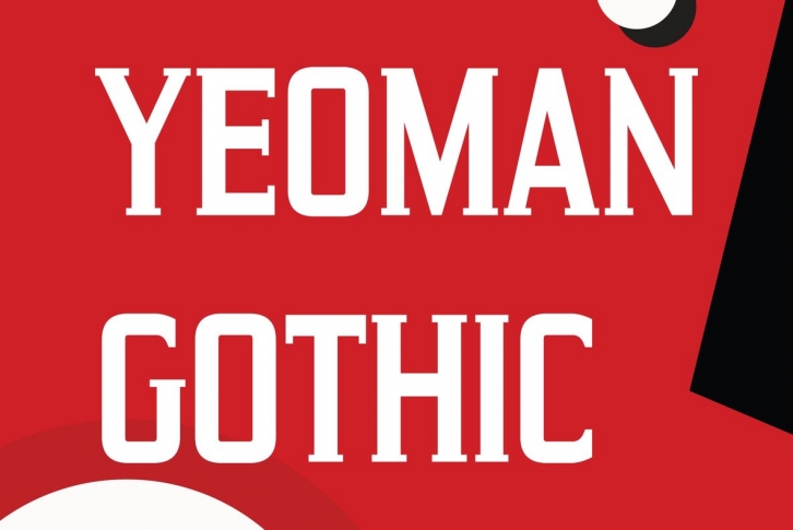 Yeoman Gothic Font Font Download